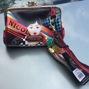 Nicole lee coin purse wristlet